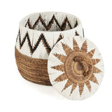 Panier de Plage The Little Bay - Blanc Naturel - L