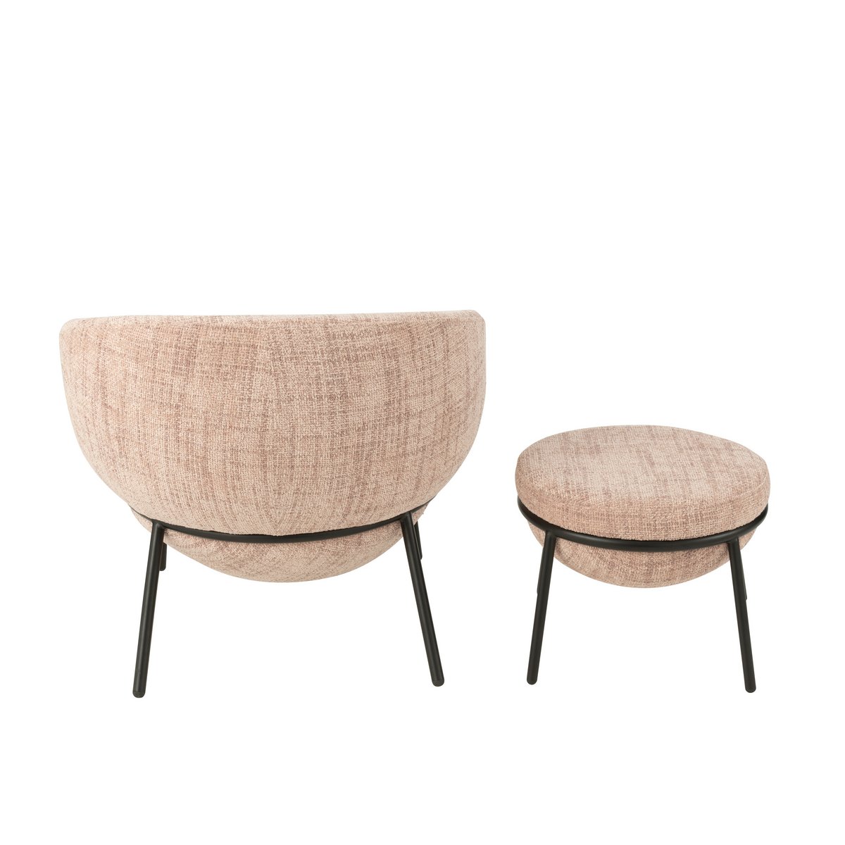 Chaise longue J-Line en extérieur, ambiance jardin