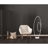 Lampadaire LED h:120cm blanc "Odrive"