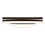 LED DE PLAGE CCT LED "circulo" en métal noir et en plastique de couleur sable Ø 60 cm
