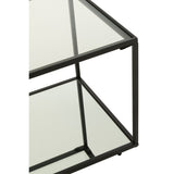 Détail du matériau en métal de la table basse J-Line