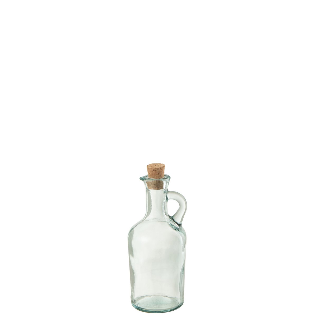 Vue latérale de la carafe J-Line, soulignant sa forme élégante et moderne.