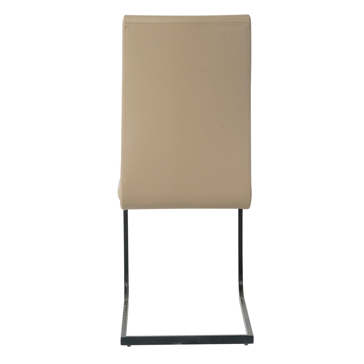 Chaises cantilever avec dossier haut et assise confortable
