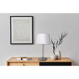 Lampe de table "bologne" h: 45 cm beige
