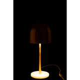 Zoom sur la base en marbre de la lampe J-Line Queen