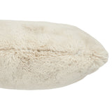 Coussin décoratif J-Line gris clair, vue de face
