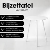 Table de jardin Seatle Blanc