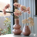 Vase Lindi Elite en verre marron