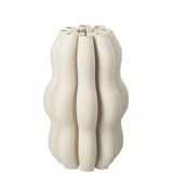 Vase J-Line Nas avec des fleurs, décoration élégante