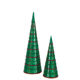 J-Line decoration Cone Beads - fer - vert émeraude - lot de 2