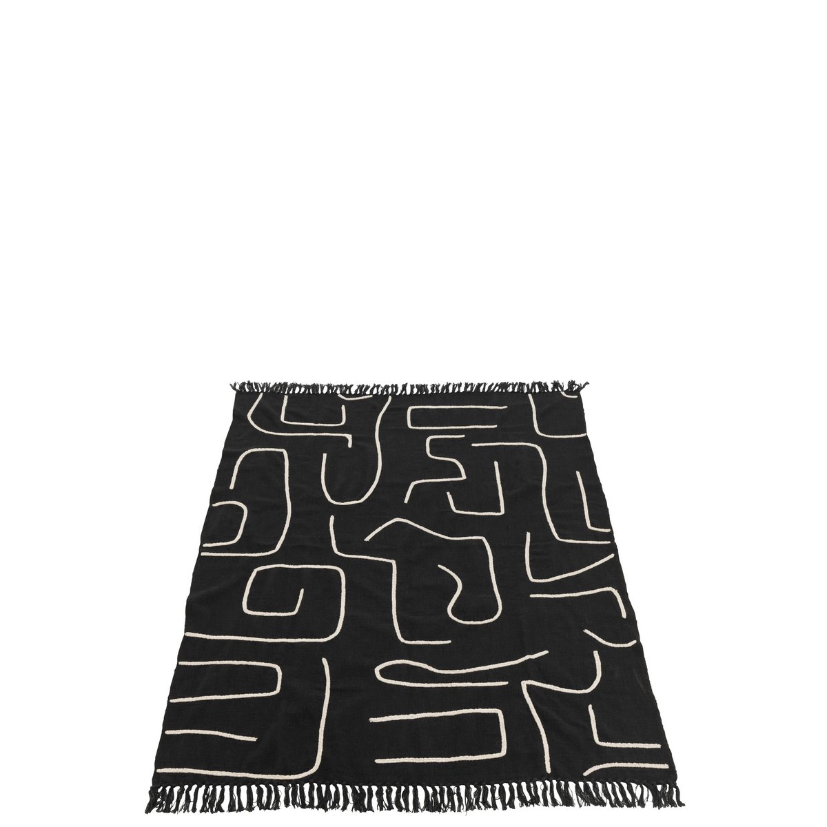 Détail des rayures et nœuds du plaid J-Line en coton