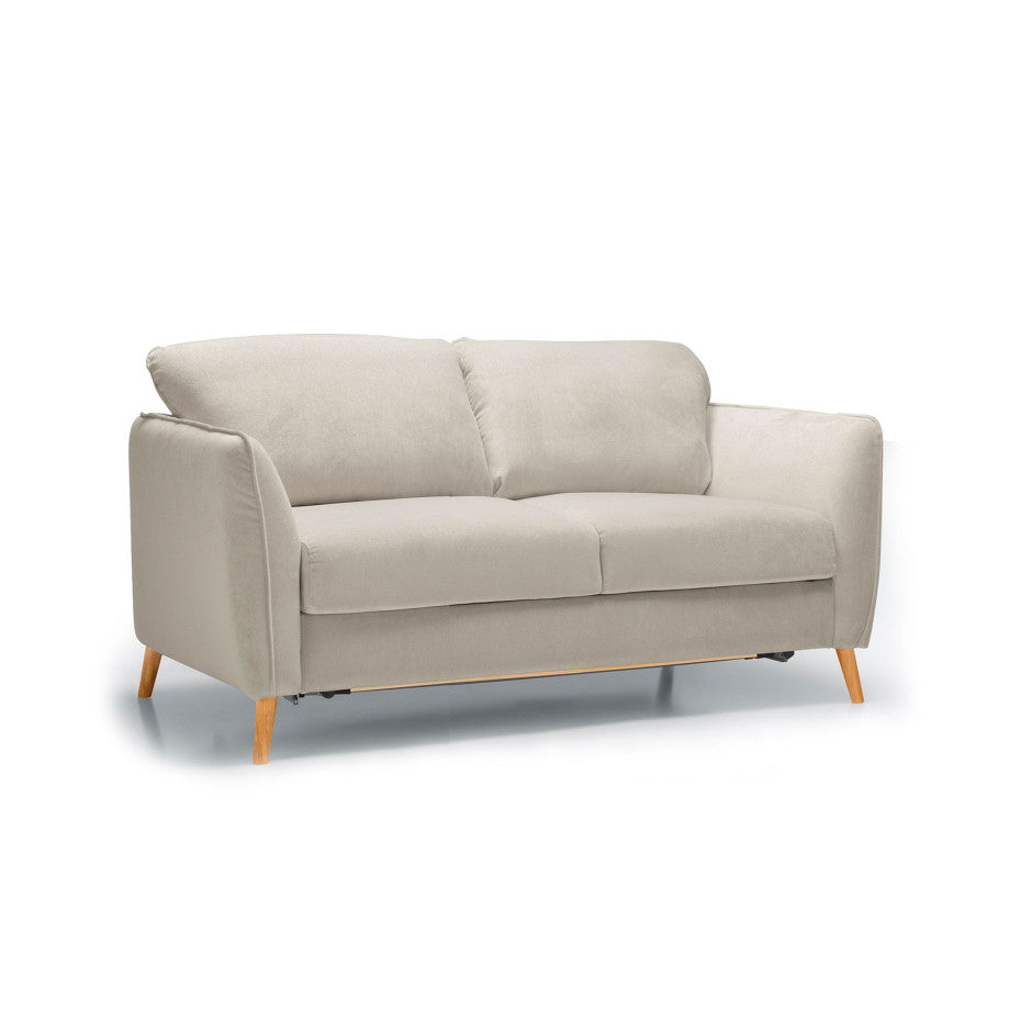 Détail du tissu Aquaclean® du canapé convertible Lucy, élégant et résistant