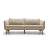 Moa bouclette Light Beige 3 places