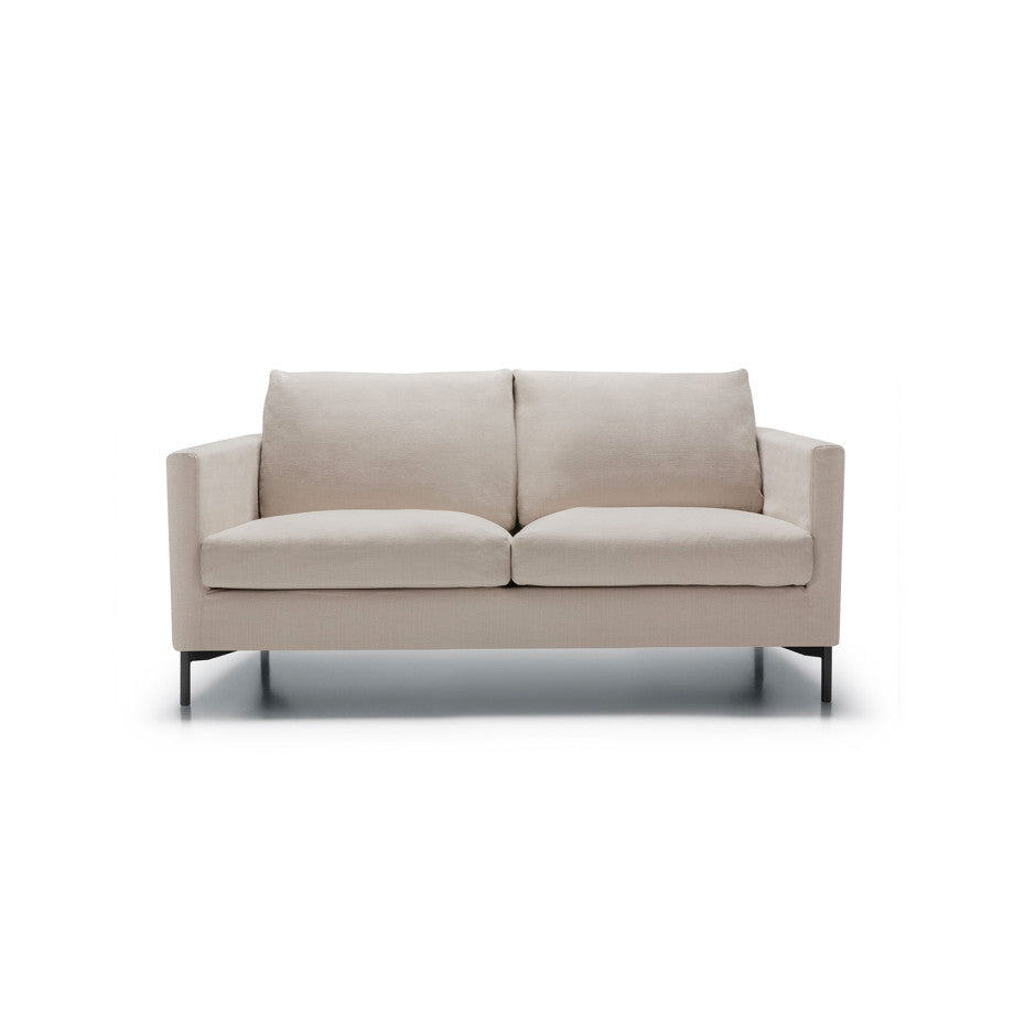 Canapé Impulse Light Beige coton/lin - Vue de face