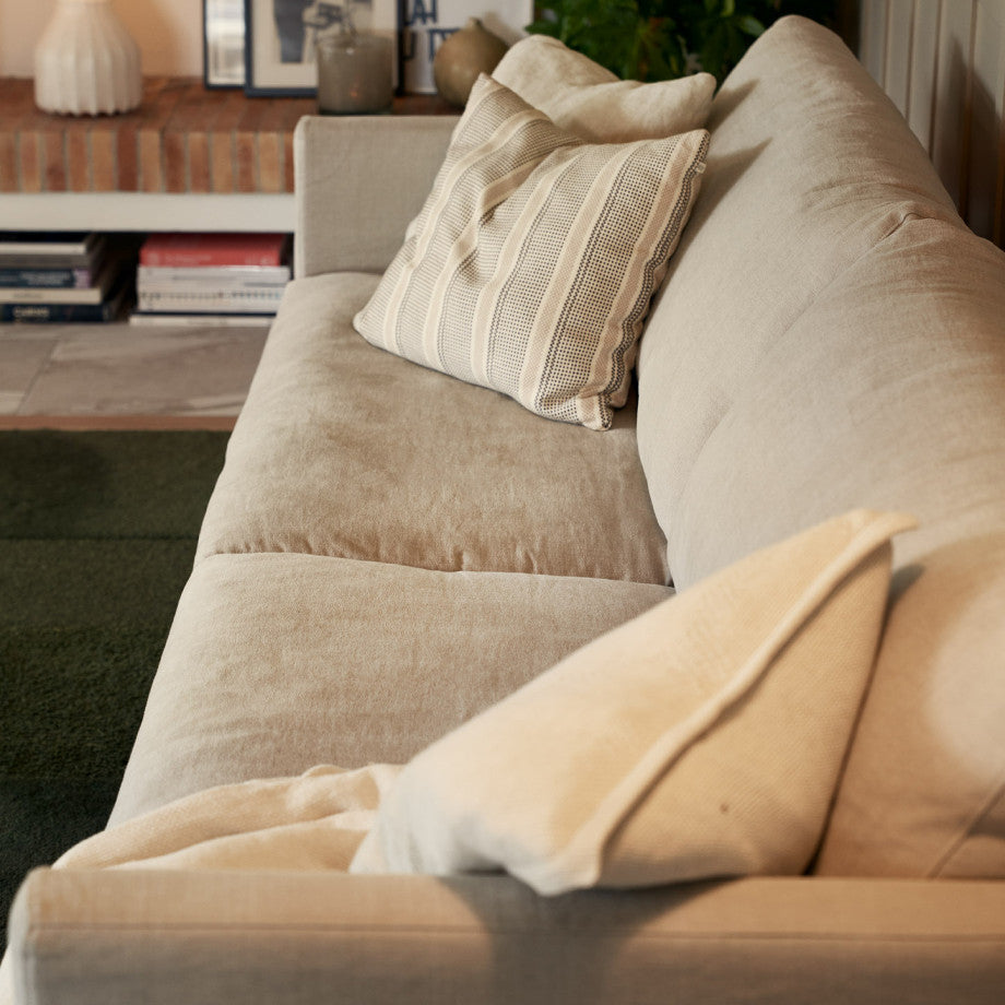 Canapé Impulse Light Beige coton/lin - Détail 2