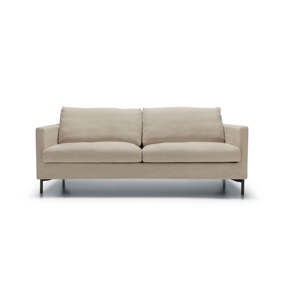 Canapé pur lin Impulse 2,5 places, design moderne et épuré.