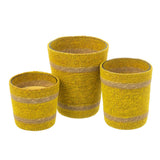 Bougie parfumée J-Line - cire - jaune - grande - 75 h