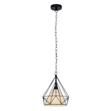Pendre en métal "Alex" D: 29cm noir