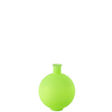 Vase Boule en Verre Vert J-Line - Détail du verre brillant et de la couleur