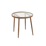 Table d'appoint J-Line Round, gros plan sur la finition