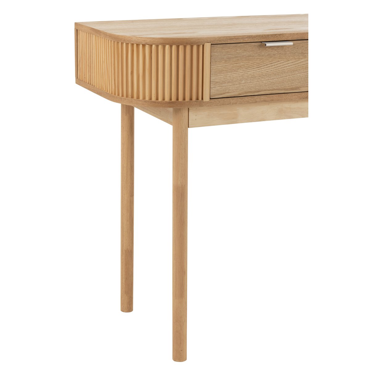 Console J-Lline Round avec objets de décoration