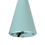 Lampe de table de batterie solaire "Palu" pour l'extérieur et à l'intérieur, en plastique en vert, 20 cm de haut