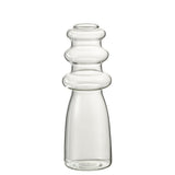 Vase Luna de J-Line, détail sur la transparence du verre