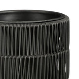 Pot de fleurs extérieur Peta Noir