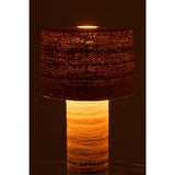 Détail du design élégant de la lampe J-LIGNE LIGNE SPIRES