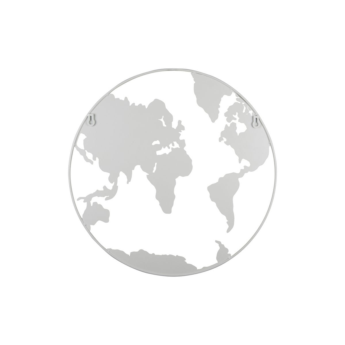 Détail du tableau mémo carte du monde avec aimants en place