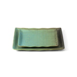 Assiette Carrée Le Lagon - M