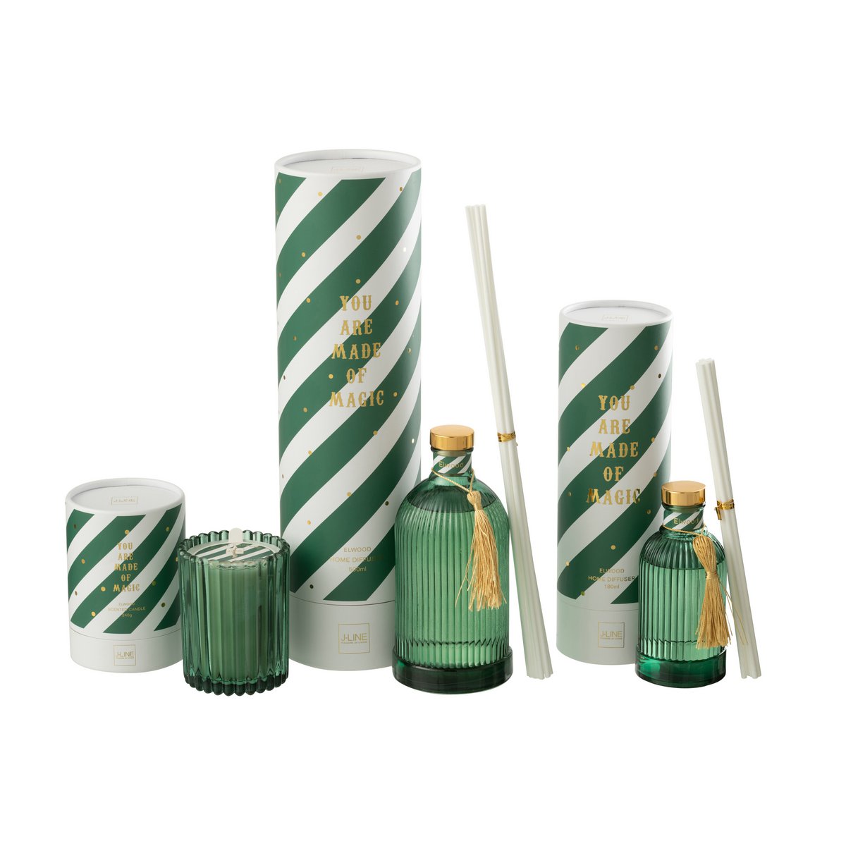 Ambiance chaleureuse avec les bâtonnets parfumés Elwood de J-Line