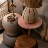 Table d'appoint Zea Blanc cassé