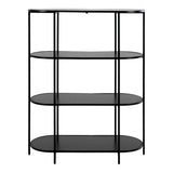 Étagère Vita Black avec objets décoratifs