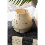 Panier Dotted Lines J-Line dans un intérieur boho chic.