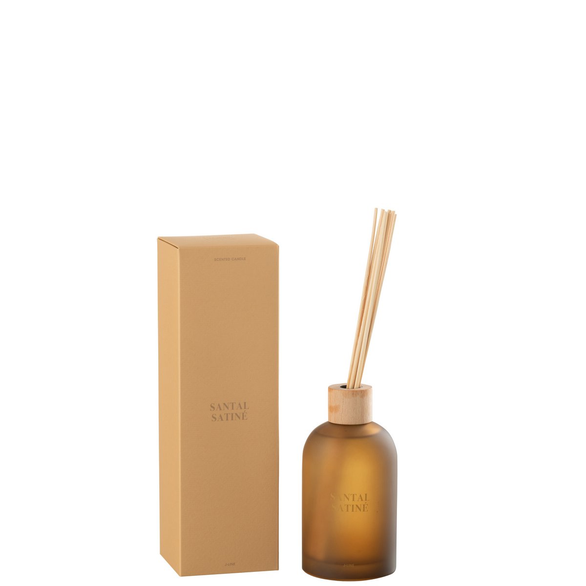 Diffuseur Santal Satiné avec lumière naturelle en arrière-plan