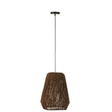 Détail de la tresse en métal de la lampe J-Line