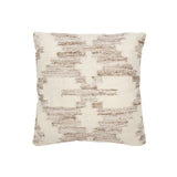 Coussin J-Line Croix Ethnique, détail du motif et des matériaux.