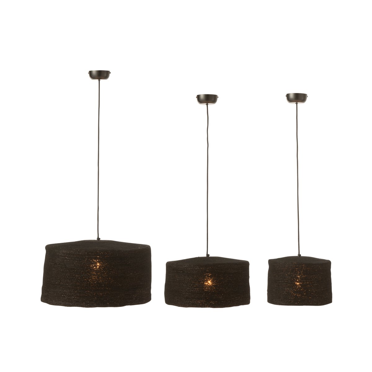 Ambiance intérieure avec la lampe Moonj suspendue