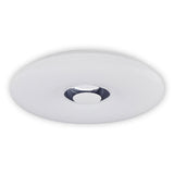 Plafond LED "Nashville" Ø 40cm, de nombreuses fonctions, en métal et en plastique, blanc, avec des LED intégrées, un éclairage pour le salon, le couloir ou le bureau