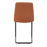 Chaise, lot de 2 avec structure luge