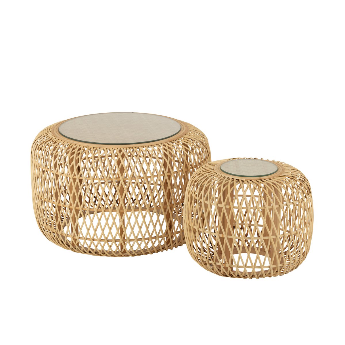 Vue d'ensemble des tables d'appoint Africa J-Line