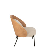 Détail du dossier de la chaise longue J-Line