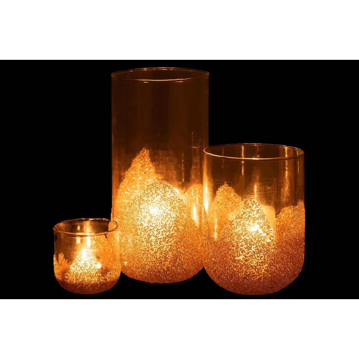 Bougeoir J-Line Strass dans un décor intérieur chic