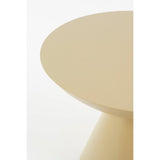 Table d'appoint Célise Beige dans un intérieur chic et cosy