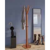 Gorillz Molto - Industriel - Porte-Manteau Sur Pied - 14 Patères - Brun Cuivre