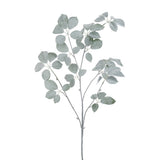 Branche Schefflera Flocked J-Line - mise en scène dans un salon moderne