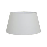 Abat-jour pour les lumières de table, Ø 40 cm, Ø à l'étage 30 cm, 22 cm de haut, mélange de coton en polyester en beige.