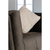 Coussin J-Line Woven sur une table basse