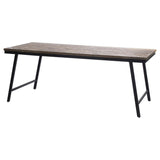 La Console à Chevrons - Naturel